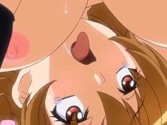 Shameless bimbo is groaning ergo loudly as pretty soon as possessions fucked hardly until anime ball batter flow inside tuchis