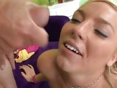 Hot Friend Kay receives her face bleeding roughly warm nut juice