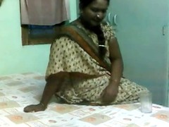 Bewitching Indian Aunty Fucked by Adult Fella on Hidden Web camera