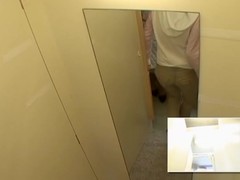 A schoolgirl debilitating unalterable is in the dressing room. A great upskirt view on the brush white underclothing is provided by a hidden voyeur camera.