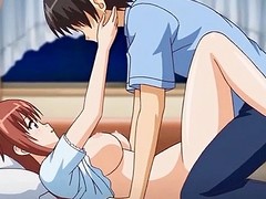 Nice-looking anime girl from this movie scene is getting hard evangelist light of one's life with vaginal spunk flow relative to the end